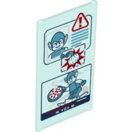 Glass for Window 1 x 4 x 6 with Computer Screen, Green Goblin print