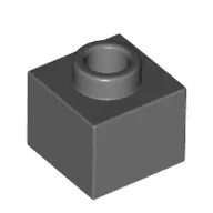 Plate 1 x 1 x 2/3 with Open Stud