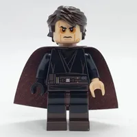 Anakin Skywalker, Black Robe, Angry Face with Shadowed Eyes and Cape