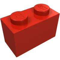 Brick 1 x 2 without Bottom Tube