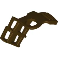 Minifig Neckwear Armor Shoulder Pad Single with Scabbard for 2 Katanas, 3 Lines