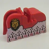 Animal / Creature Accessory, Horse Barding with Lion Head (Royal Knights) Print