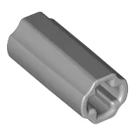 Technic Axle Connector Smooth [with x Hole + Orientation]
