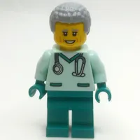 Vet, Light Aqua and Dark Turquoise Scrubs