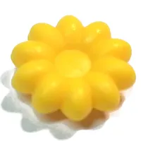 Clikits Icon, Flower 2 x 2 Small, 10 Petals with Pin [Frosted]