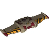 Wings Double, Buzz Lightyear with Warning Stripes, Circuitry print