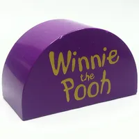 Duplo Brick 2 x 4 x 2 Curved Top with 'Winnie the Pooh' Print