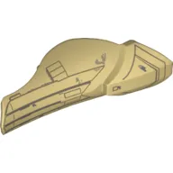 Large Figure Limb Cover, Leg Shin Guard with Ball Joint Socket with Panels Print