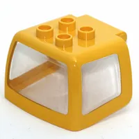 Duplo Truck Cabin Enclosed with Clear Windows