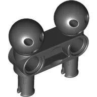 Large Figure Connector, Perpendicular 3L with 2 Pins and 2 Ball Joints