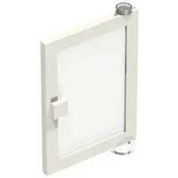 Door 1 x 4 x 5 Right with Trans-Clear Glass
