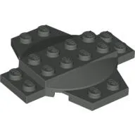 Plate Special 6 x 6 x 2/3 Cross with Dome