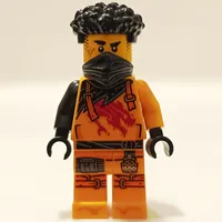 Arin, Black Hair and Mask