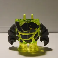 Body Rock Monster - Torso/Legs with Dark Bluish Gray Arms Assembly