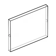 Glass for Window 1 x 4 x 3