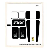 Sticker Sheet for Set 30195-1