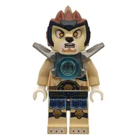 Lennox with Flat Silver Shoulder Armor