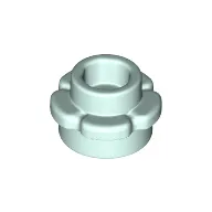 Plant, Flower, Plate Round 1 x 1 with 5 Petals