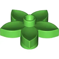 Duplo Plant, Flower with 1 Top Stud