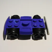 Vehicle Base 4 x 6 Racer Base with Black Wheels