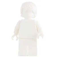 Monochrome White with Hair