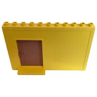 Duplo Building Wall 1 x 11 x 6 with Sliding Recessed Door