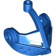 Headwear Accessory Visor Grille with Top Pin Hole (Castle)