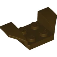 Mudguard 2 x 4 with 2 x 2 Studs and Flared Wings