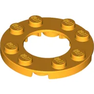 Plate Round 4 x 4 with 2 x 2 Round Opening