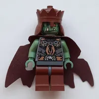Troll King, Reddish Brown Crown