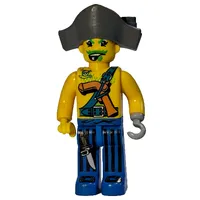 Juniors Minifig, Pirates - Captain Kragg