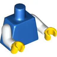 Torso, White Arms, Yellow Hands [Plain]