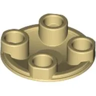 Plate Round 2 x 2 with Rounded Bottom [Boat Stud]