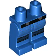 Hips and Blue Legs with Black Belt and Dark Blue Knee Ties (Jay)