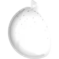 Dome Hemisphere [Bauble Half] with White Snowflakes Print