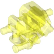 Torso/Head Mechanical, Exo-Force Robot with Marbled Pearl Light Gray Pattern