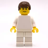 Soccer Player White Torso, White Legs 2