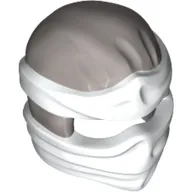 Wrap with Short Back Knot, White Pattern