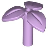 Plant, Stem with 3 Leaves and Bottom Pin