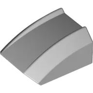 Slope Curved 2 x 2 with Lip, No Studs