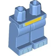 Hips and Medium Blue Legs with Bright Light Blue Toes/Claws print