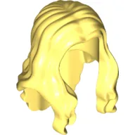 Hair Long Wavy with Centre Part
