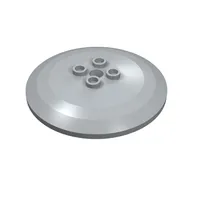 Dish 6 x 6 Inverted (Radar) with Hollow Studs