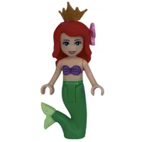 Ariel - Mermaid Form, Flower, Crown