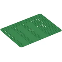 Baseplate 24 x 32 with Three Driveways and Dots Print [355]