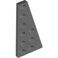 Wedge Plate 6 x 3 Right