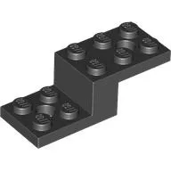Bracket 5 x 2 x 1 1/3 with Holes, Pin Bottom