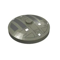 Dish 4 x 4 Inverted [Radar] with TIE Hatch Print