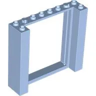 Door Frame Double 2 x 8 x 6