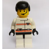 Res-Q Man, Black Hair, Headset